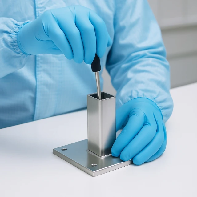 Assemblage Cleanroom close up
