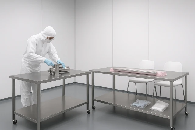 Cleanroom Assemblage bij Van Geenen
