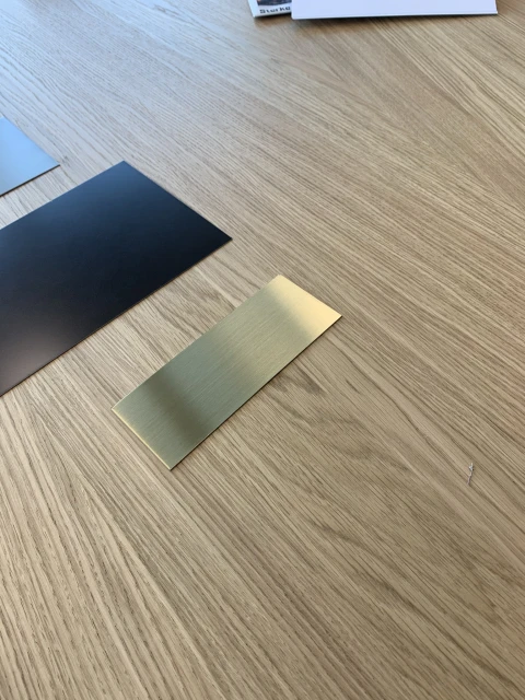 Gold Hairline TiN coating