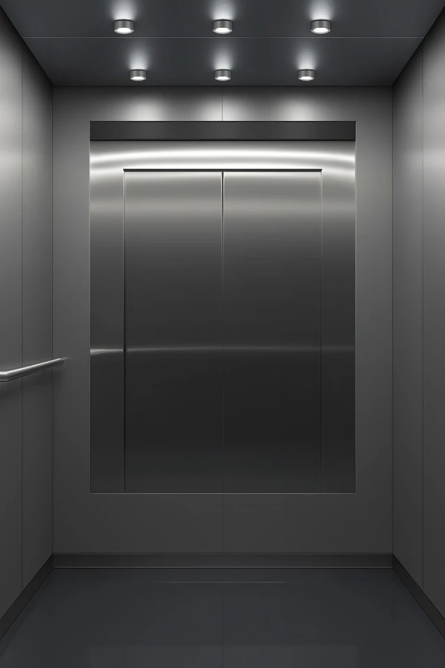 RVS wandpanelen lift