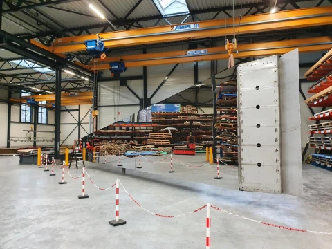 RVS segmenten mirror gepolijst