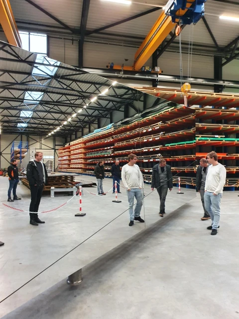 Mirror platen RVS segmenten
