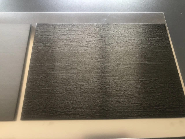 Warmgewalst nanoINOX zwart RVS